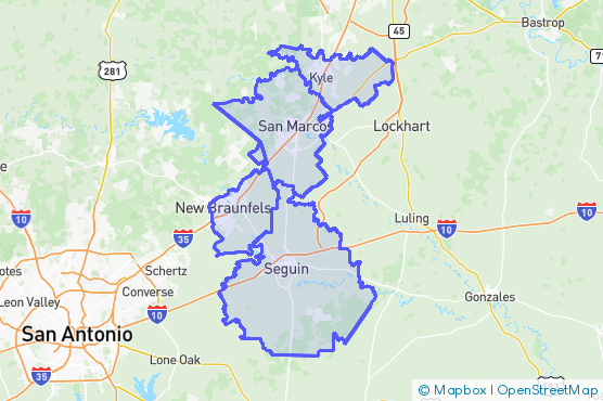 Service Area Map