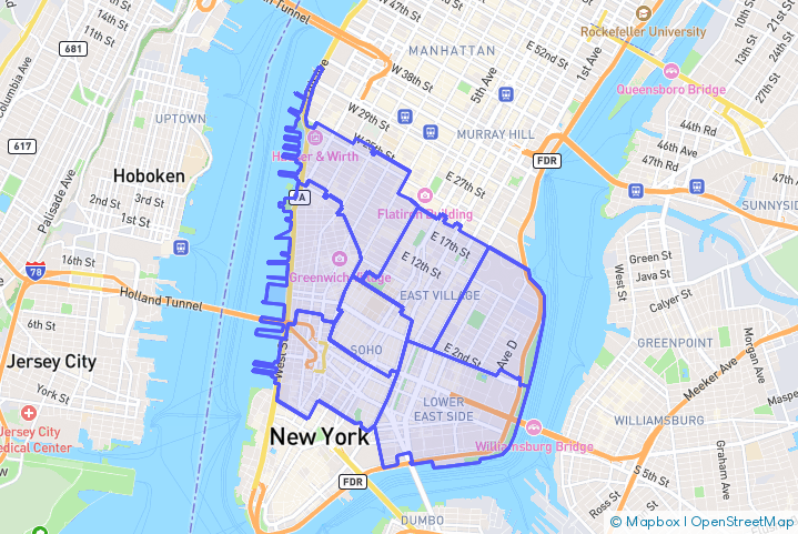Service Area Map