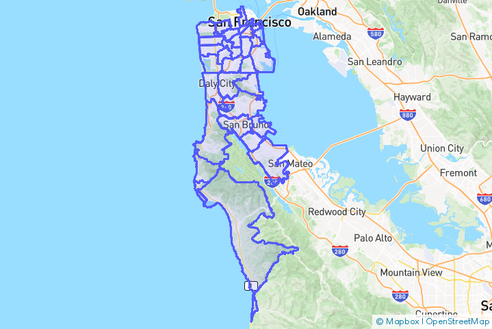 Service Area Map