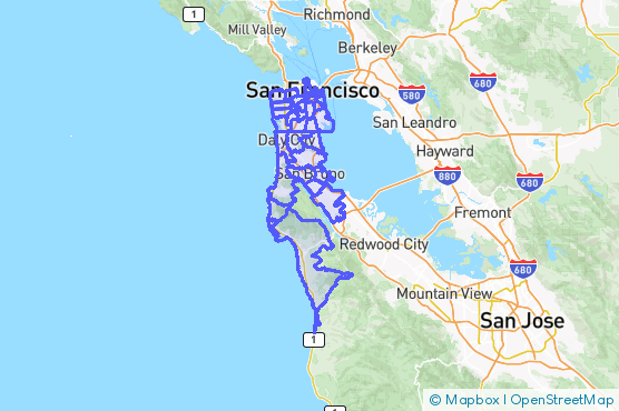 Service Area Map