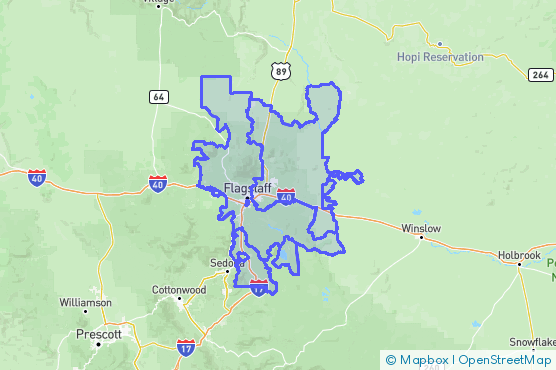 Service Area Map