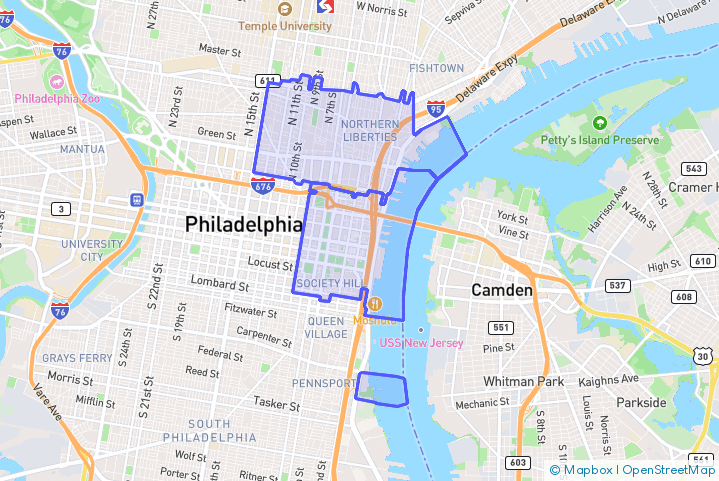 Service Area Map