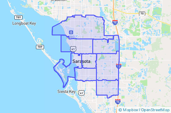 Service Area Map