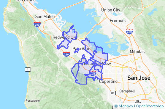 Service Area Map