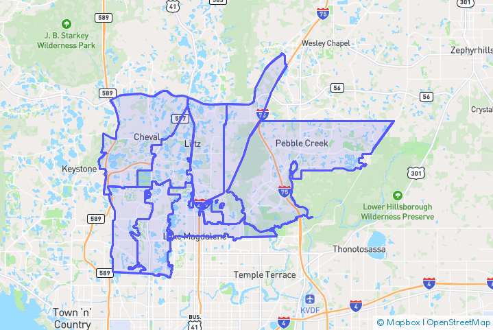 Service Area Map