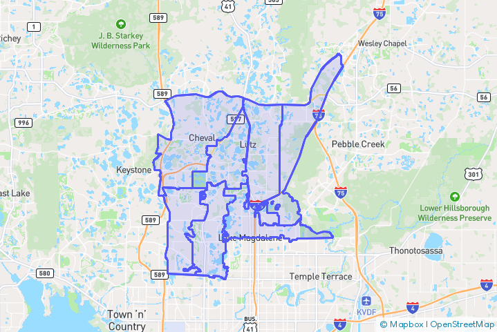 Service Area Map