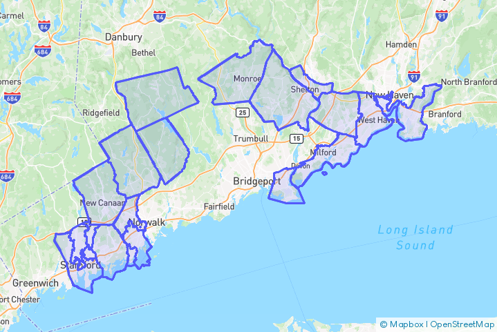 Service Area Map