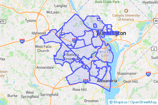 Service Area Map