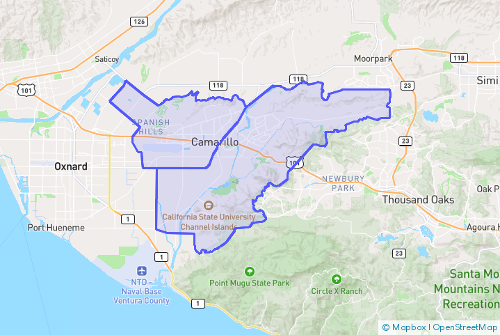 Service Area Map