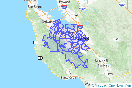 Service Area Map