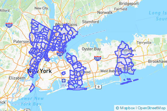 Service Area Map
