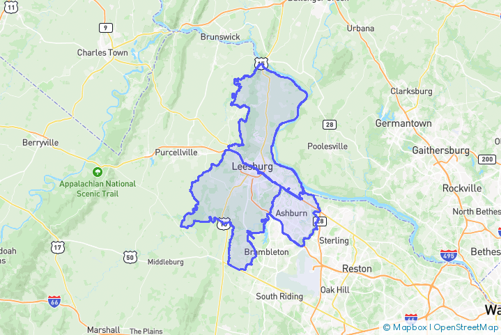 Service Area Map