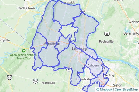 Service Area Map