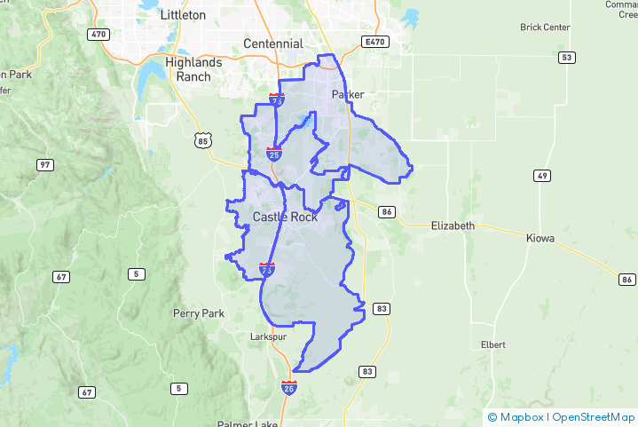 Service Area Map