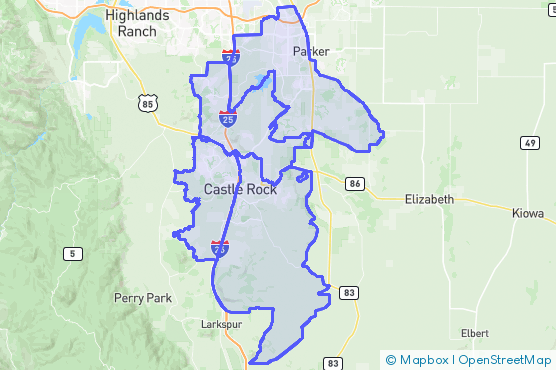 Service Area Map