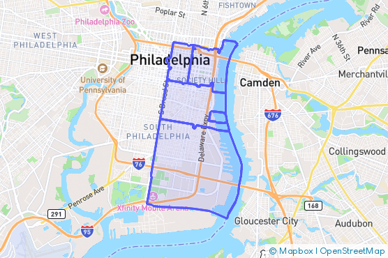 Service Area Map