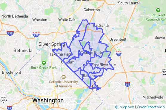 Service Area Map