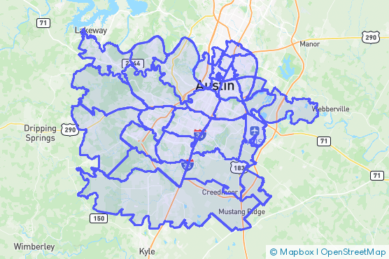 Service Area Map