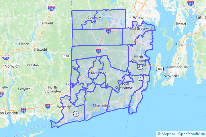 Service Area Map