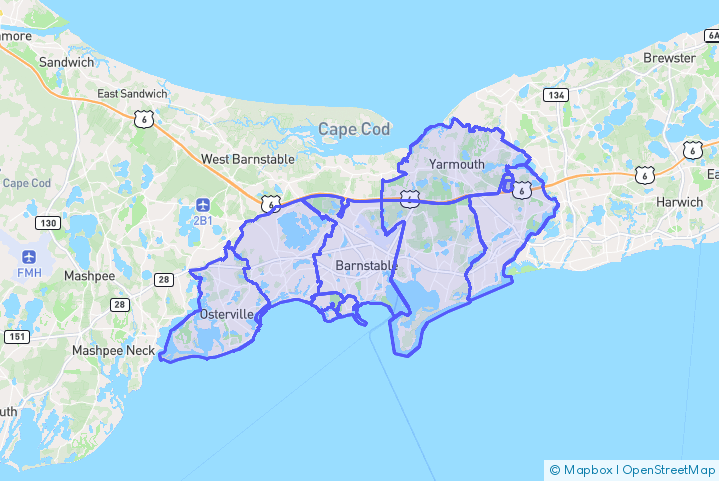 Service Area Map
