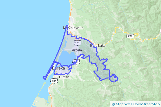 Service Area Map