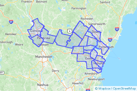 Service Area Map