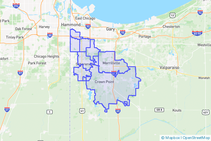 Service Area Map