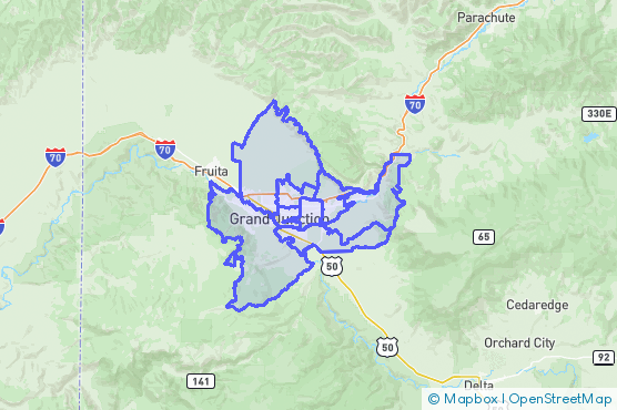 Service Area Map