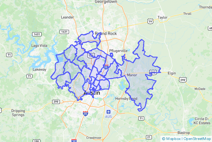 Service Area Map
