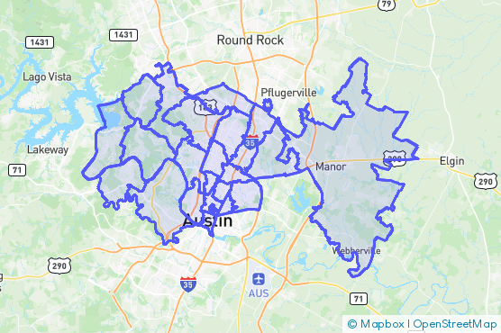 Service Area Map