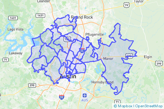 Service Area Map