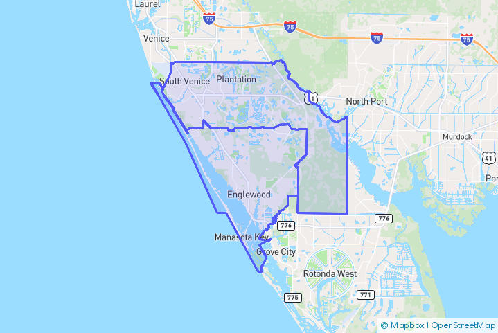 Service Area Map