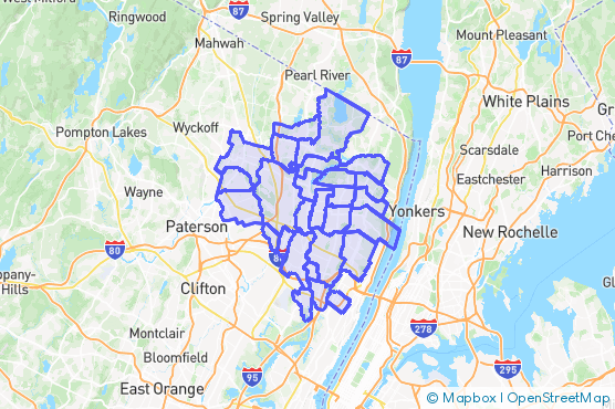 Service Area Map