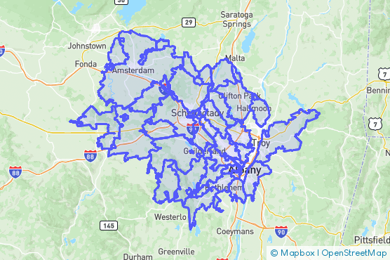 Service Area Map