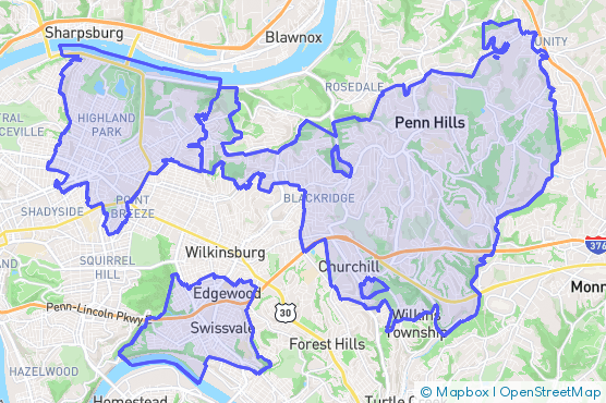 Service Area Map