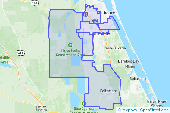 Service Area Map