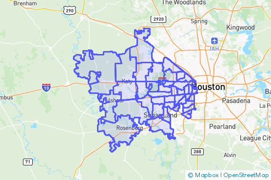 Service Area Map