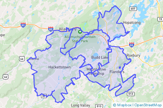 Service Area Map