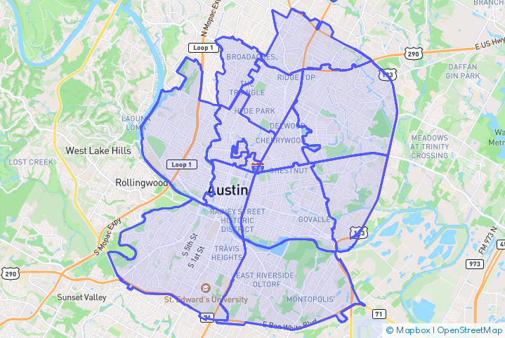 Service Area Map