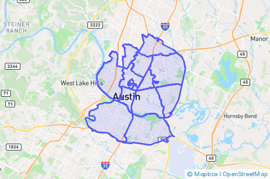 Service Area Map