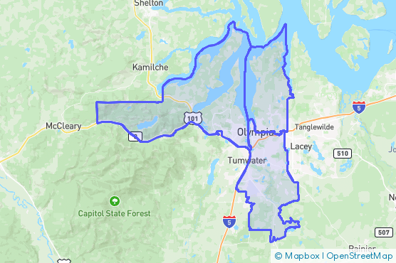 Service Area Map