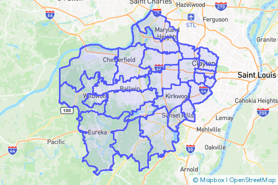 Service Area Map