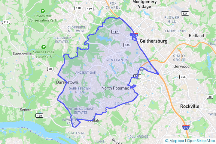 Service Area Map
