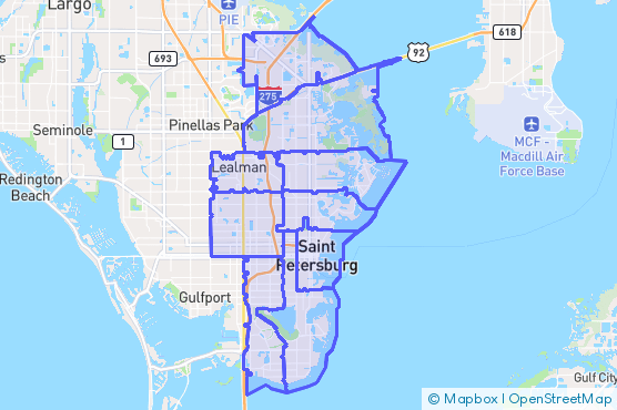 Service Area Map