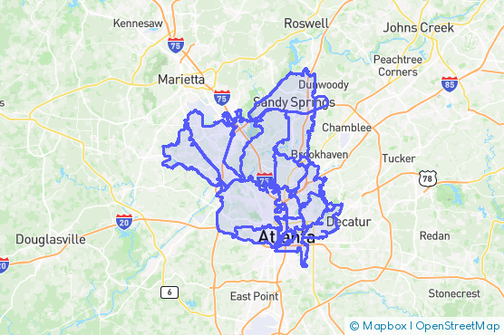 Service Area Map
