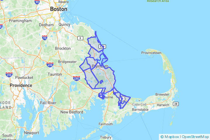 Service Area Map