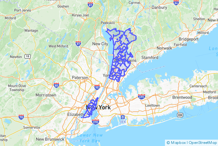 Service Area Map
