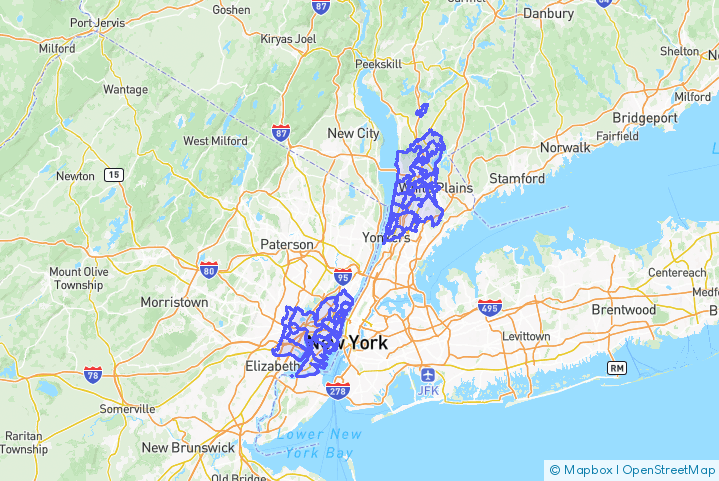 Service Area Map