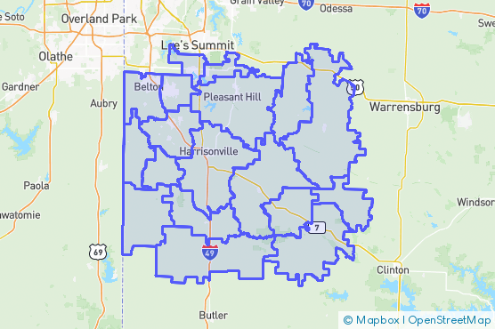 Service Area Map