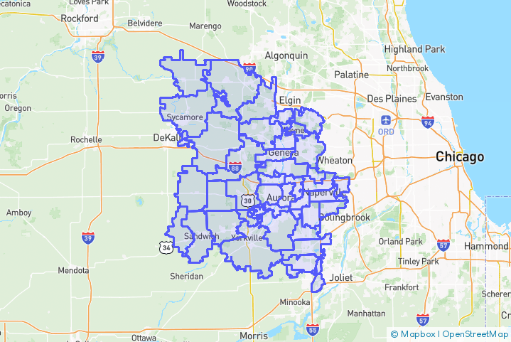 Service Area Map